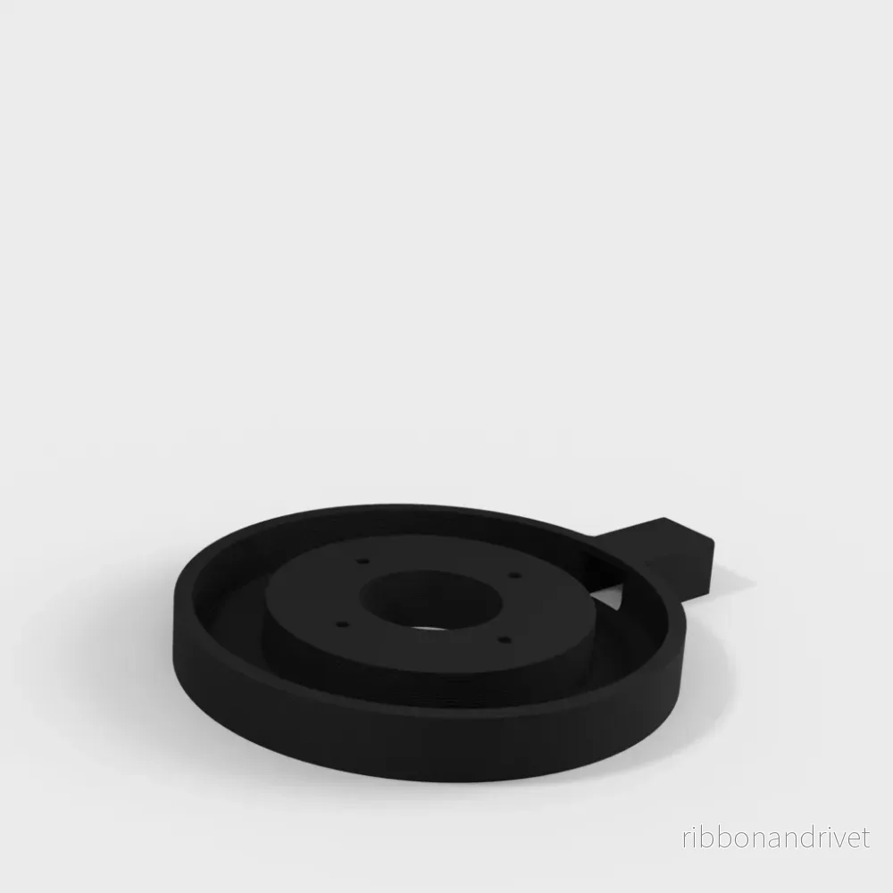 Vägg- och takmonteringsfäste för Ubiquiti Unifi ac lite med 15/17 mm PVC kabelrännansats - Bild 3