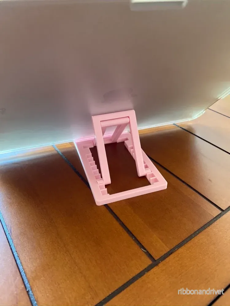 Justerbart och ergonomiskt hopfällbart stativ för surfplatta och iPad - Bild 2