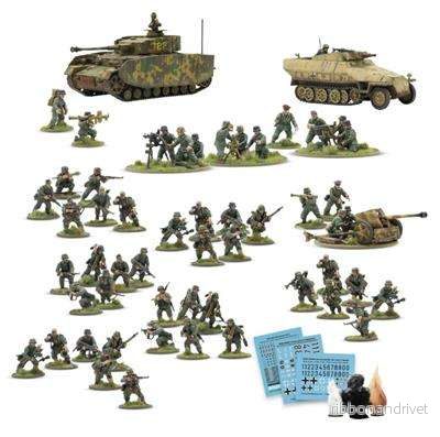 Bolt Action Cross of Iron – German Grenadiers Starter Army
