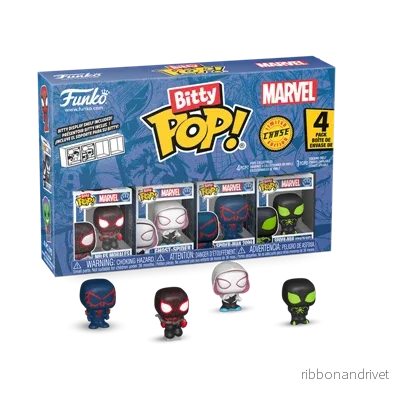 Funko Bitty POP: SM – Miles Morales 4PK – Samlarfigurer