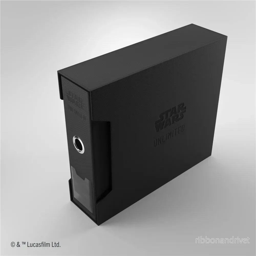 Gamegenic – Star Wars: Unlimited Premium Cardport 24-Pocket – Black