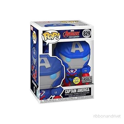 Funko POP Marvel: Mech-CapAmerica (GW)(Exklusiv)