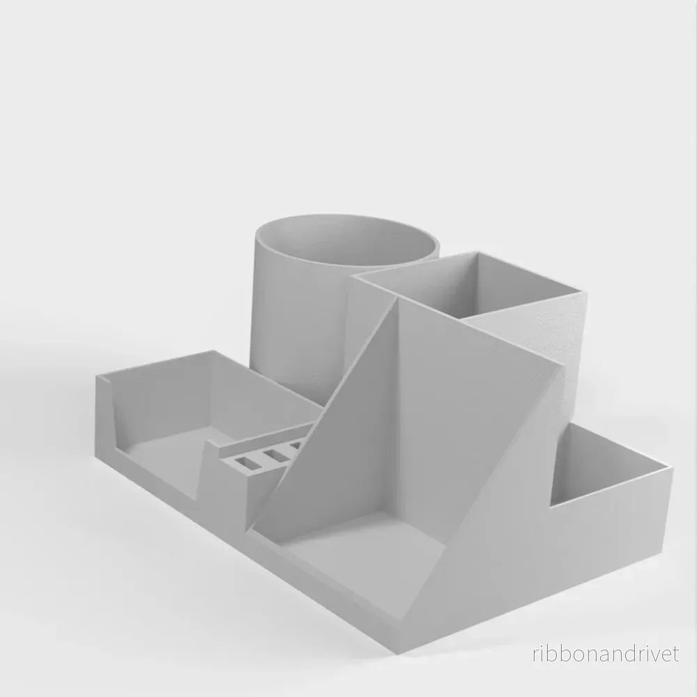 3D-skriven skrivbordsarrangör 3D-skriven skrivbordsarrangör