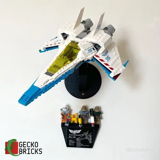 Väggfäste för LEGO XL-15 Rymdskepp 76832 - Bild 3