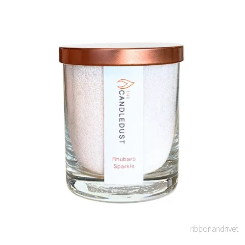 Doftande pulverljus i glas – Rhubarb Sparkle 160g brinntid ca 30 timmar Doftande pulverljus i glas – Rhubarb Sparkle 160g brinntid ca 30 timmar