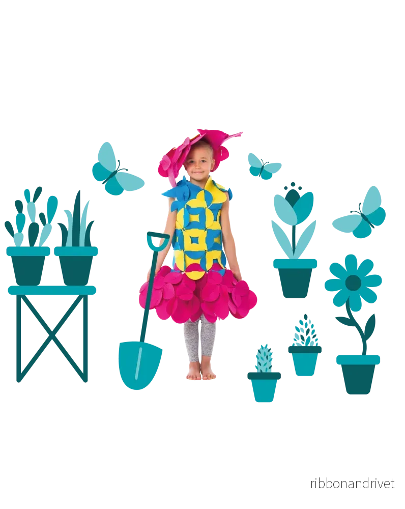 Kreativt Utklädningspussel – Flora den Geniala Älvbotanikern 🌸🧚 - Bild 2