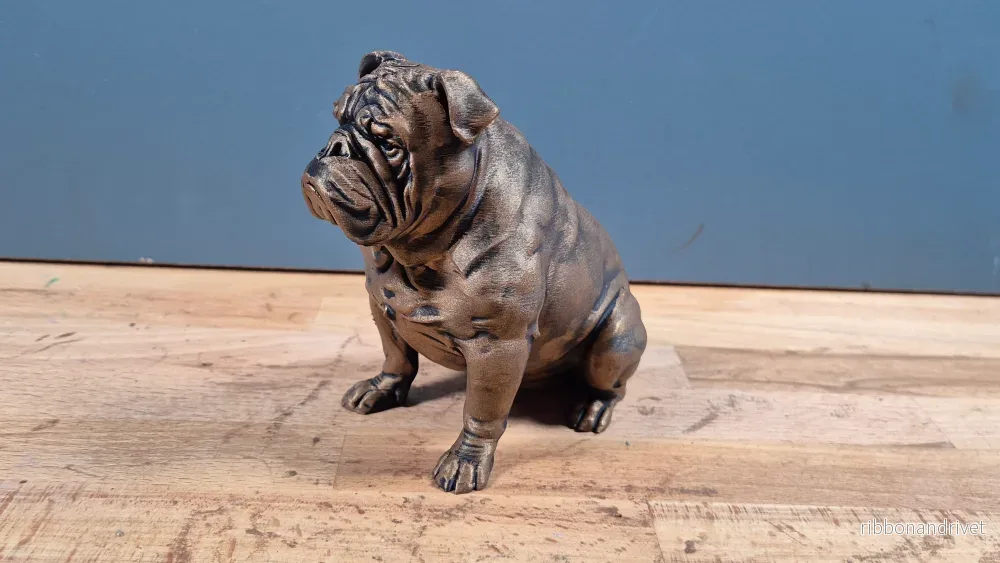 Engelsk bulldogg - Hundfigur - Bild 3