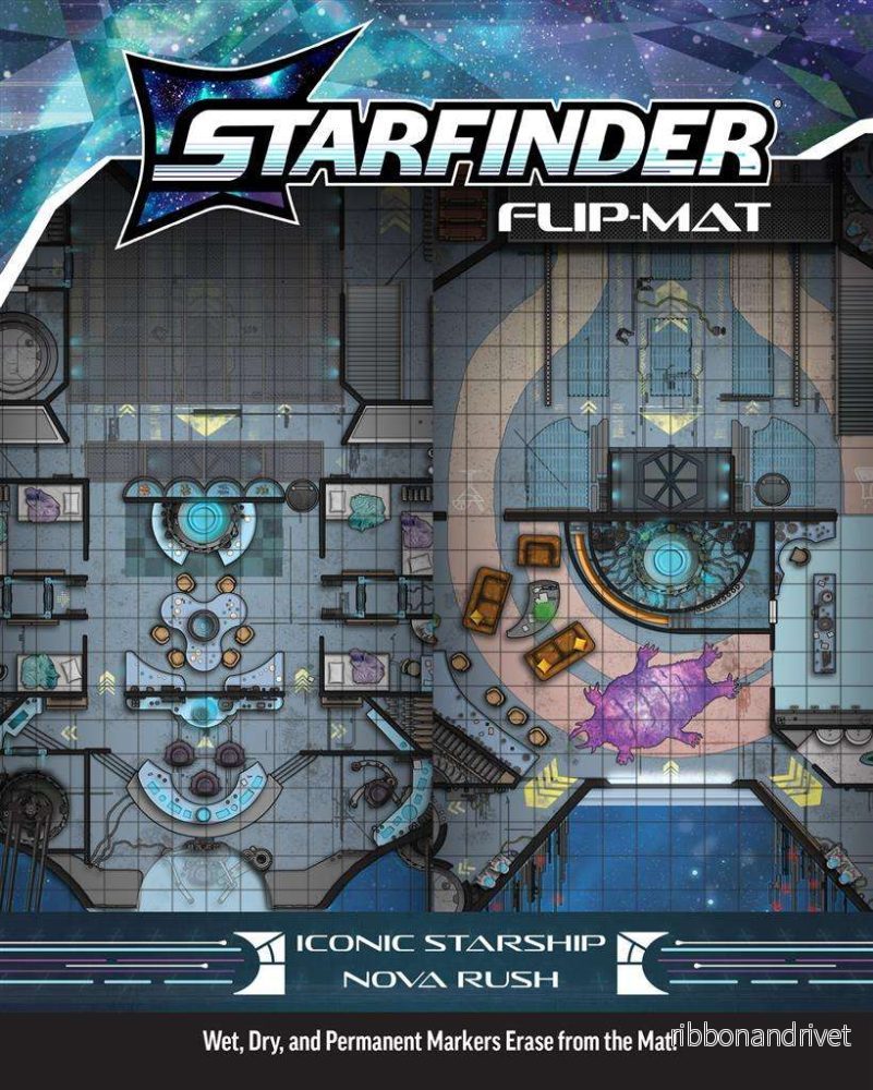 Starfinder Flip-Mat: Iconic Starship Starfinder Flip-Mat: Iconic Starship