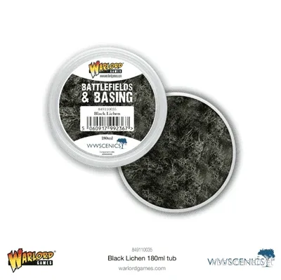 Battlefields & Basing: Svart Lichen (180ml)