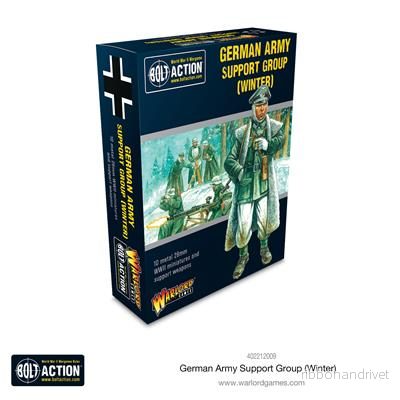 Bolt Action - Tyska Armén Stödgrupp (Vinter) - Bild 2