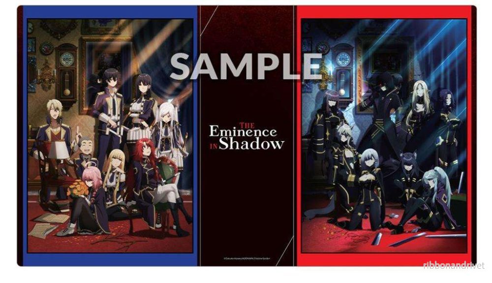 Bushi Supplies – Gummimatta Volym 16 med The Eminence in Shadow-motiv B: ”Key Visual 2” Bushi Supplies – Gummimatta Volym 16 med The Eminence in Shadow-motiv B: ”Key Visual 2”