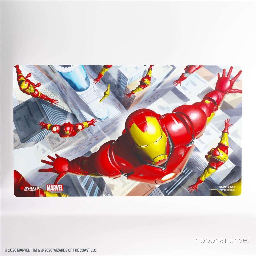 Magic: The Gathering | Marvel Super Heroes Prime Playmat – Iron Man, Master of Machines Magic: The Gathering | Marvel Super Heroes Prime Playmat – Iron Man, Master of Machines