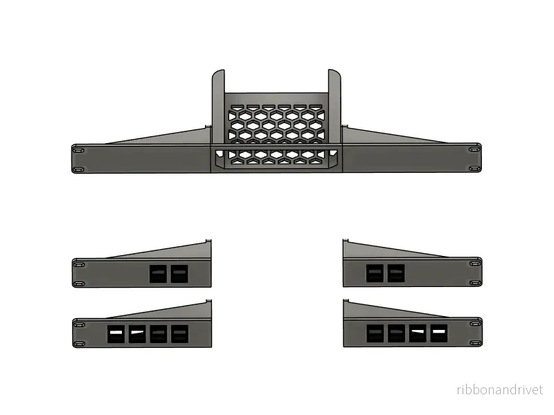 19-tums Rackmount för UniFi UXG-Max och UCG-Ultra - Bild 3