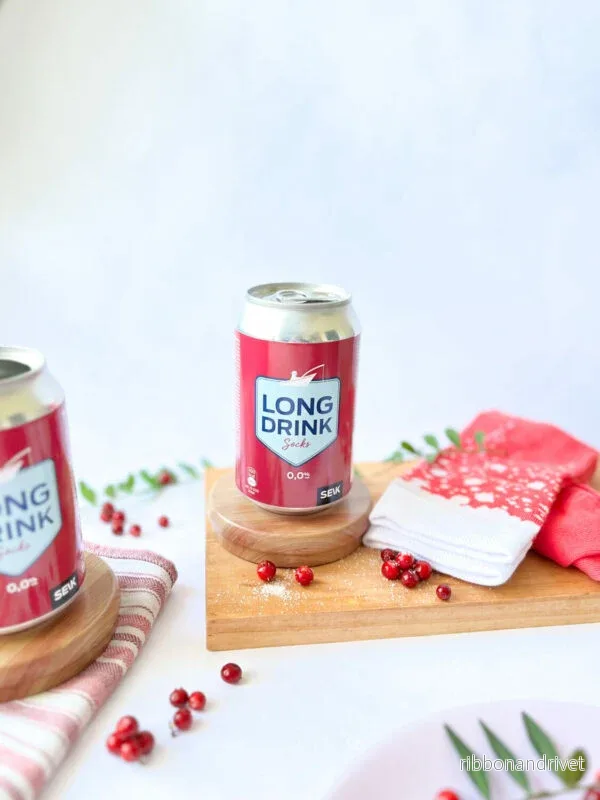 Long Drink Socks – Tranbär, Dam (35-40) 🍹🧦 - Bild 3