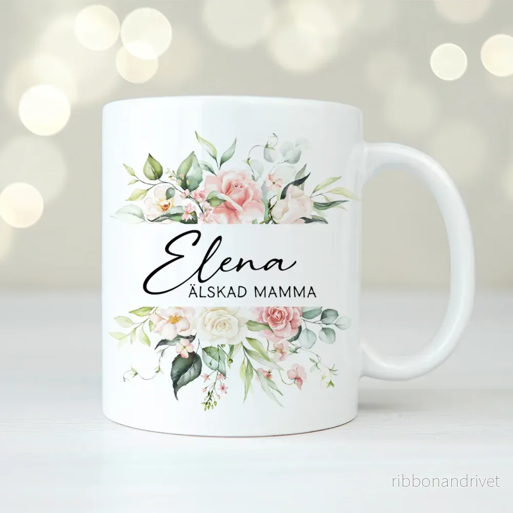 Mors dags mugg | Blommor Mors dags mugg | Blommor