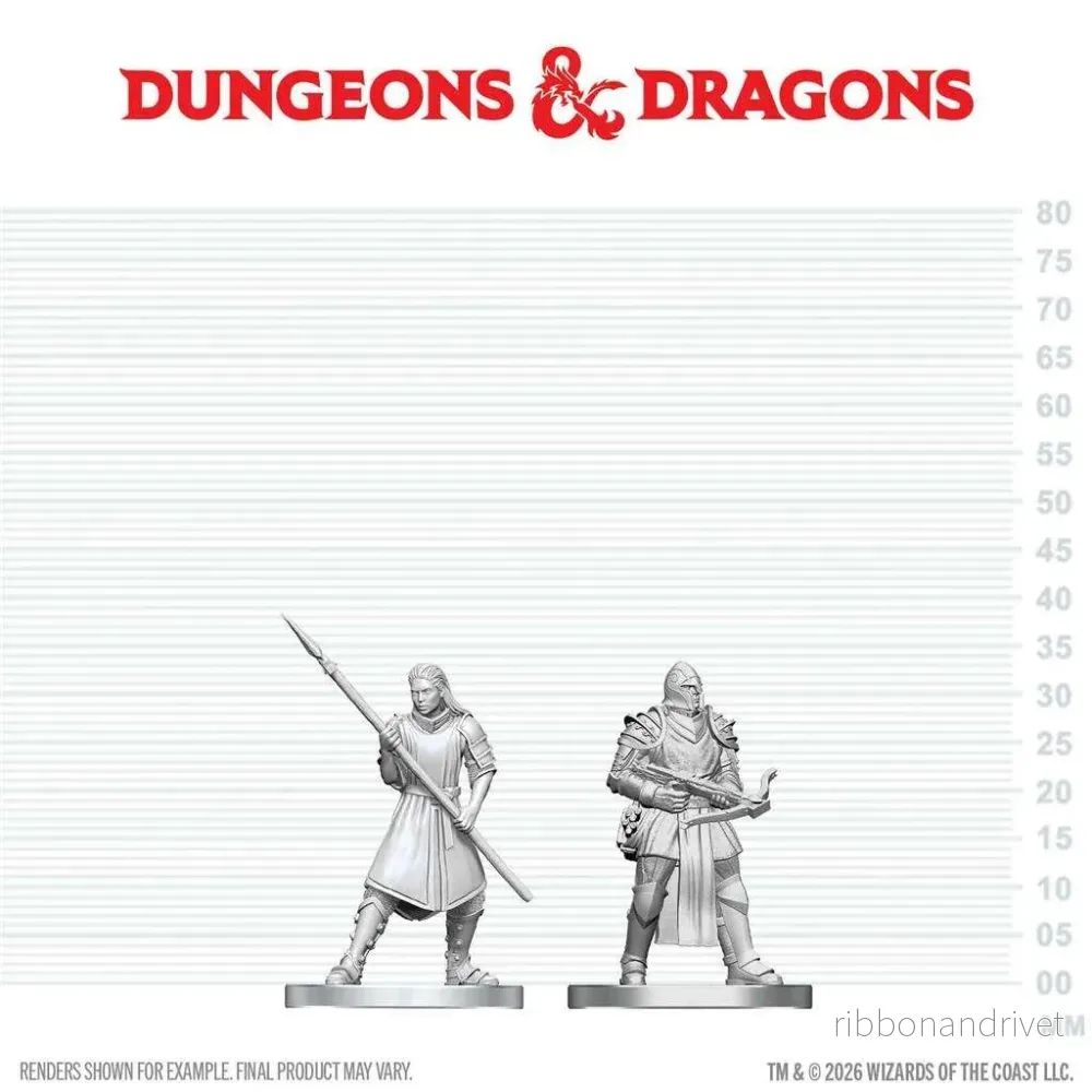 D&D Nolzur’s Marvelous Miniatures: Town Guards – EN D&D Nolzur’s Marvelous Miniatures: Town Guards – EN