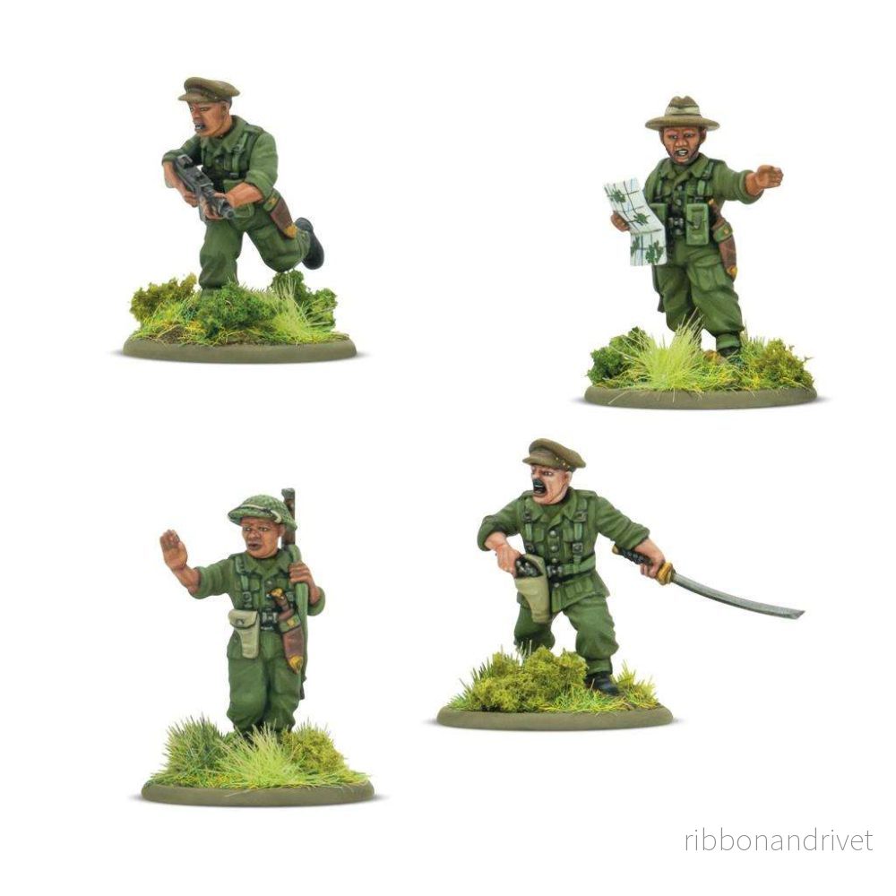 Bolt Action – Commonwealth Gurkha Platoon Commanders