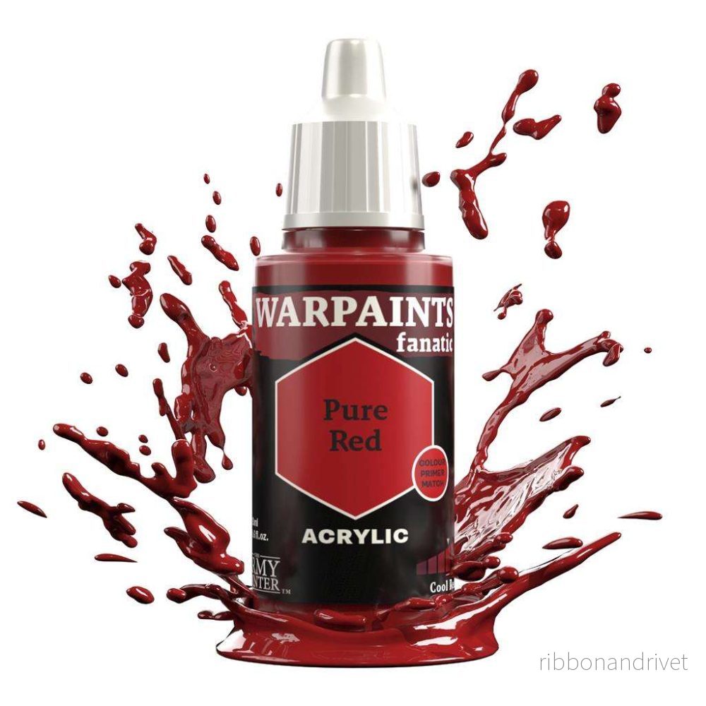 Army Painter – Warpaints Fanatic: Pure Red Army Painter – Warpaints Fanatic: Pure Red