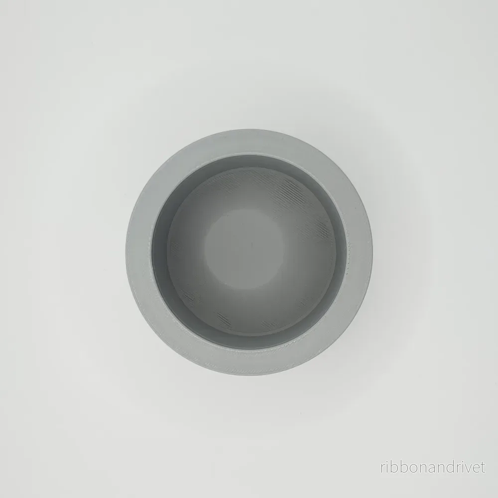 Modern suckulentkruka med raka linjer - Bild 2