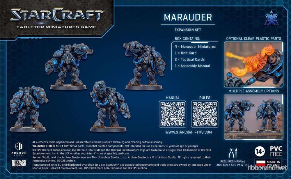 StarCraft® The Miniatures Game – Marauder – Terran – Expansion Set – EN - Bild 2