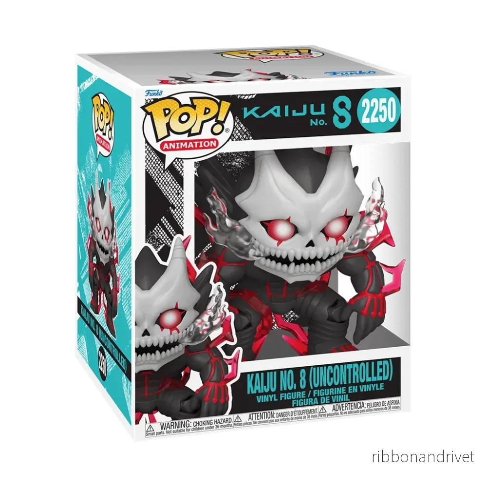 Funko POP Super: KNo8 - Kaiju No8 (Okontrollerad)