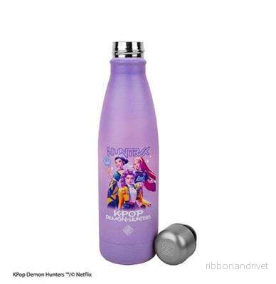 Isolerad vattenflaska 500ml – Huntr/x – Kpop Demon Hunters