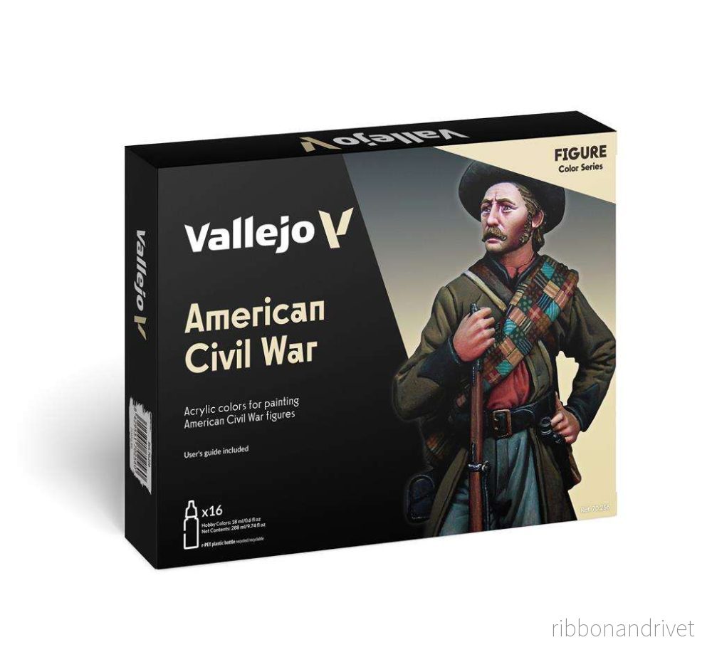 Vallejo Model Color – 16 färgers set – Amerikanska inbördeskriget 18 ml