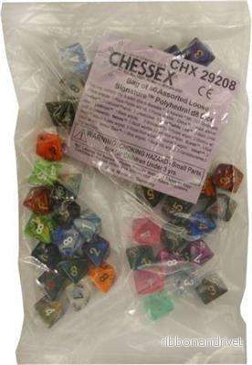 Chessex Signature 50-pack Poly d8 Tärningar