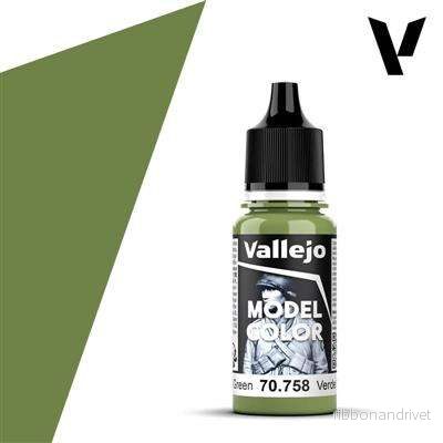 Vallejo Model Color Matt 085 Bright Green, 18 ml Vallejo Model Color Matt 085 Bright Green, 18 ml