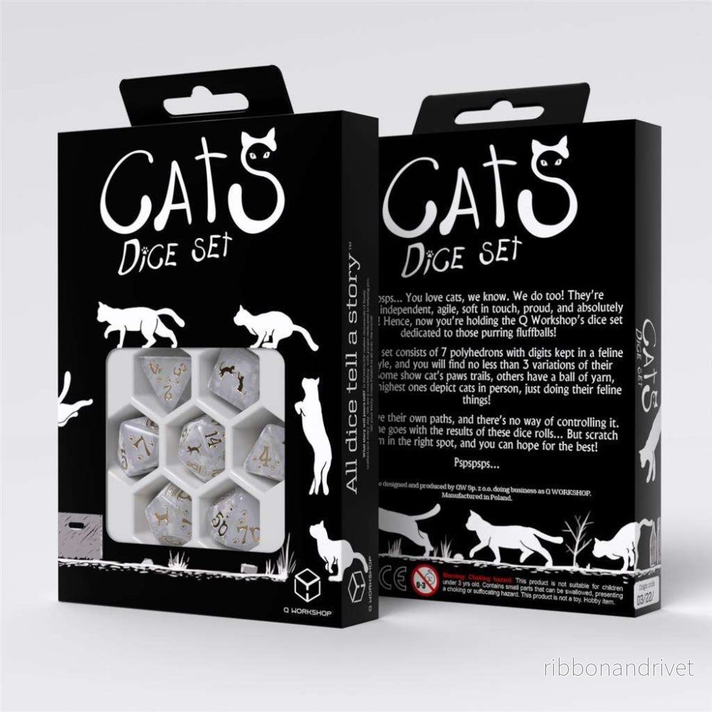 CATS Dice Set: Purrl