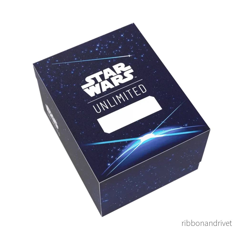 Gamegenic - Star Wars: Unlimited Twin Sun Soft Crate - Card Back Blue