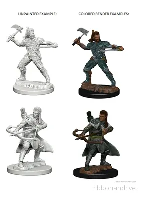 D&D Nolzur’s Marvelous Miniatures: Human Male Ranger D&D Nolzur’s Marvelous Miniatures: Human Male Ranger