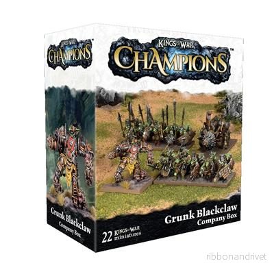 KoW Champions Grunk Blackclaw Company Box KoW Champions Grunk Blackclaw Company Box