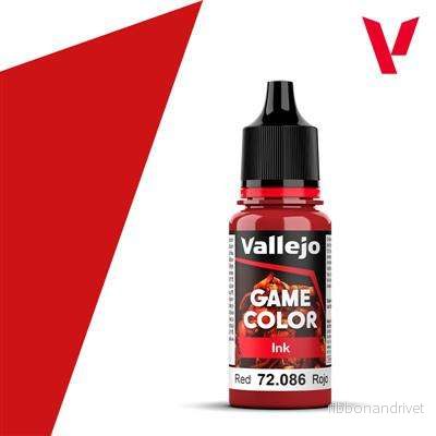 Vallejo Game Color / Ink - Röd