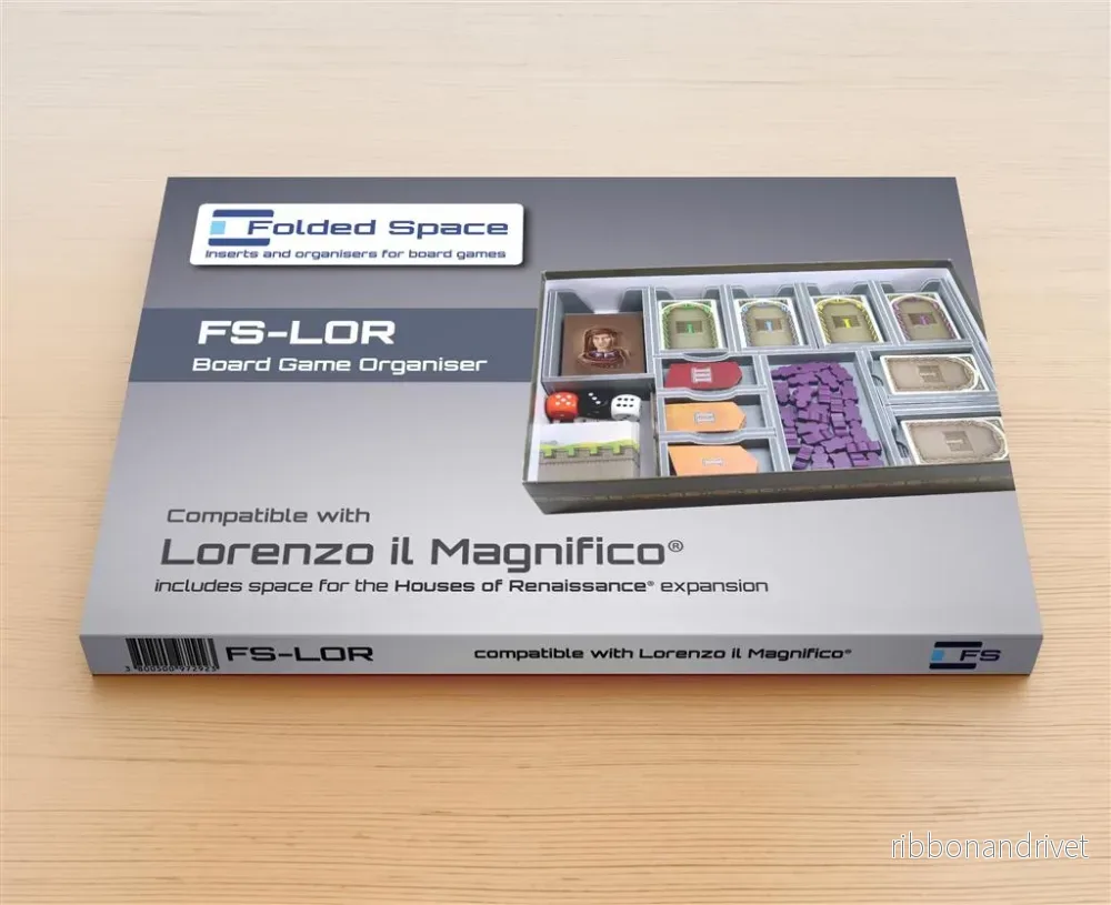 Lorenzo il Magnifico Insert – Effektiv Förvaring och Spelupplevelse Lorenzo il Magnifico Insert – Effektiv Förvaring och Spelupplevelse
