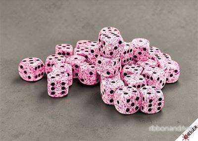 Speckled® 12 mm d6 Pink Dice Block™ (36 tärningar)