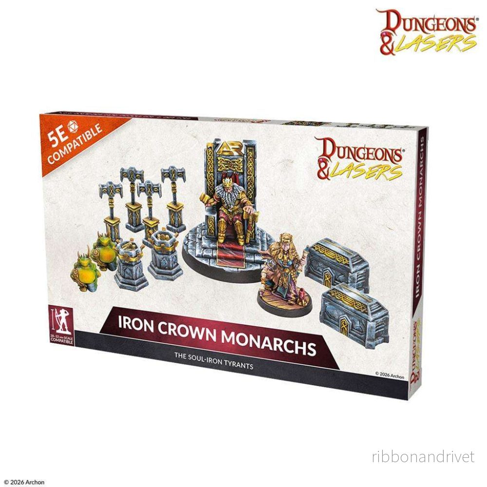 Dungeons & Lasers - Iron Crown Monarchs - EN