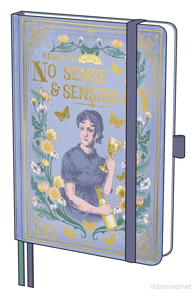 Anteckningsbok A5 – Jane Austen Storybook (The Art File)