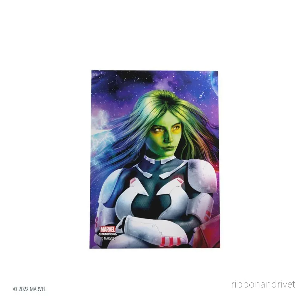 Gamegenic – Marvel Champions FINE ART Sleeves – Gamora (51 Sleeves) Gamegenic – Marvel Champions FINE ART Sleeves – Gamora (51 Sleeves)