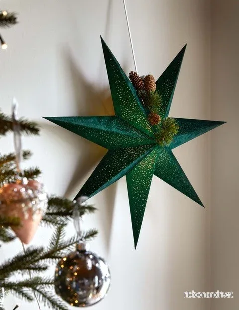 Stella Green adventsstjärna 60 cm