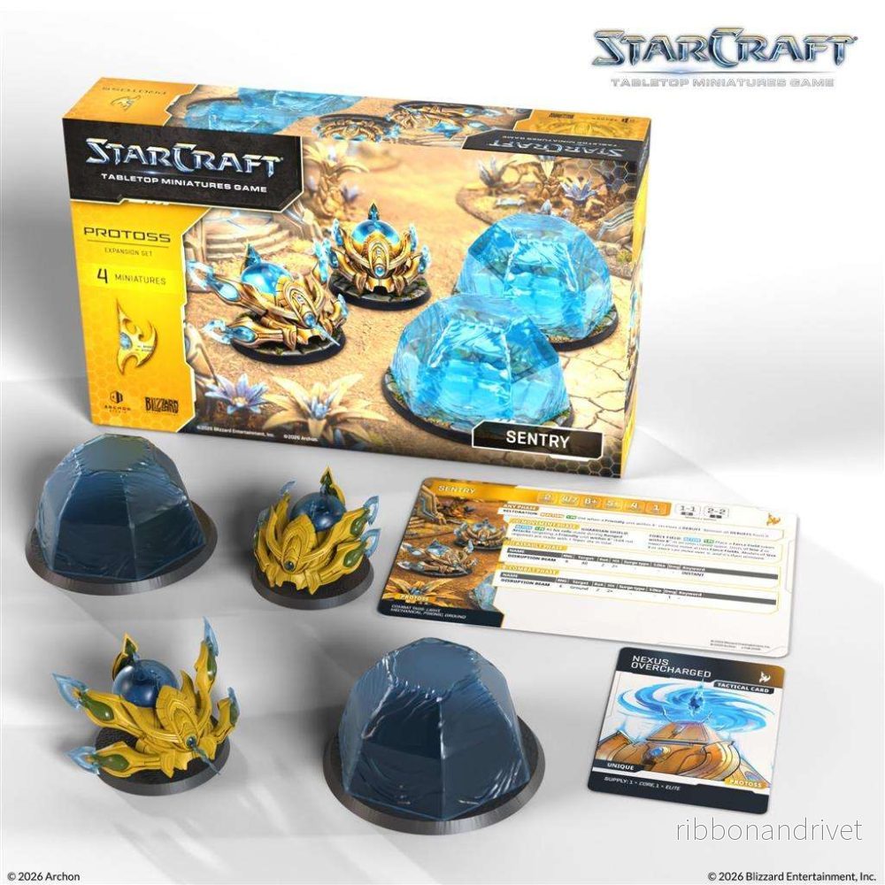 StarCraft® The Miniatures Game – Sentry – Protoss – Expansionsset – EN StarCraft® The Miniatures Game – Sentry – Protoss – Expansionsset – EN