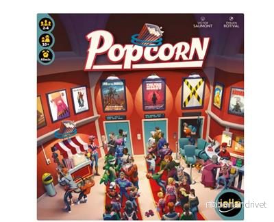 Popcorn - Kinospel med Bag-Building Mekanik