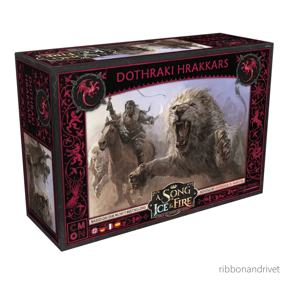 A Song of Ice And Fire – Dothraki Hrakkars A Song of Ice And Fire – Dothraki Hrakkars
