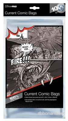 UP – Comic Bags – Current Size (100 Bags) UP – Comic Bags – Current Size (100 Bags)