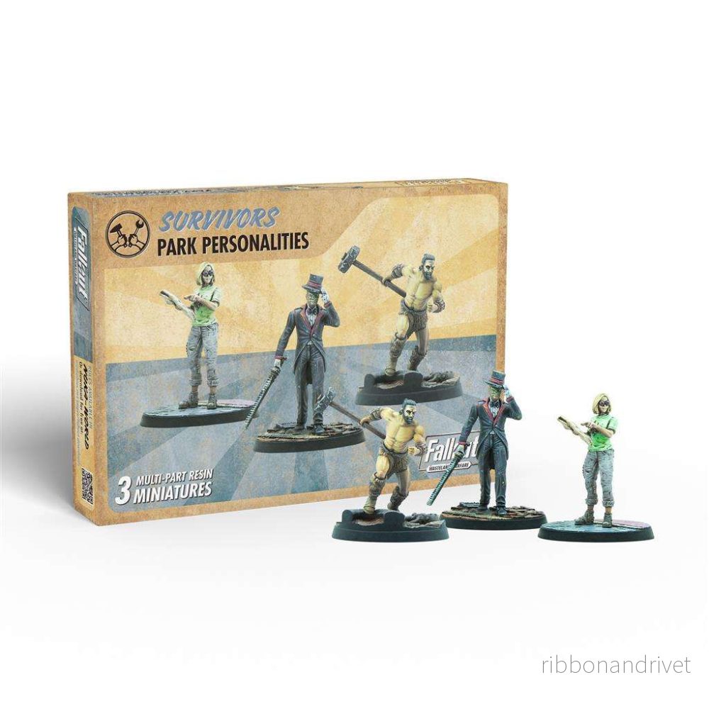 Fallout: Wasteland Warfare – Survivors – Park Personalities – EN Fallout: Wasteland Warfare – Survivors – Park Personalities – EN