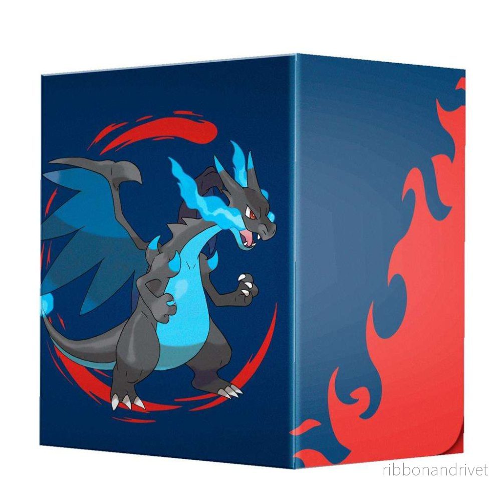 UP – Mega Charizard X 100+ Deck Box för Pokémon Trading Card Game UP – Mega Charizard X 100+ Deck Box för Pokémon Trading Card Game