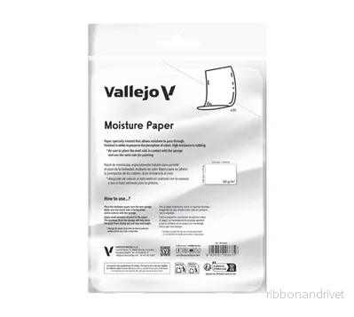Vallejo - Wet Palette Accessories - 30 Ark av Fuktpapper (225 x 145 mm) 60gr