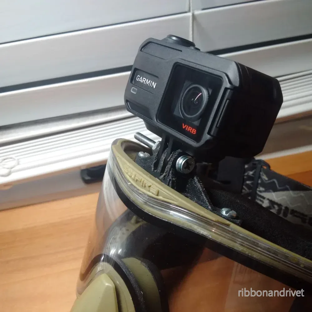 GoPro monteringsbeslag för paintballmasker