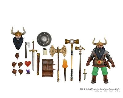 Dungeons & Dragons - 7” Scale Action Figure - Ultimate Elkhorn the Good Dwarf Fighter - Bild 2