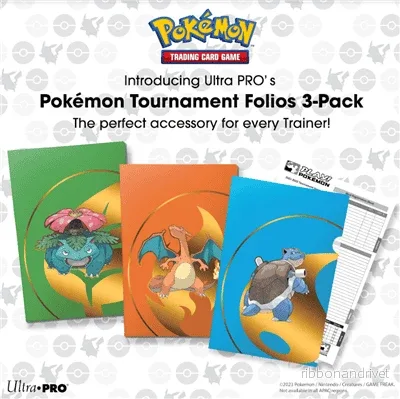UP – 3-pack Turnering Folio (Serie 1) för Pokémon UP – 3-pack Turnering Folio (Serie 1) för Pokémon